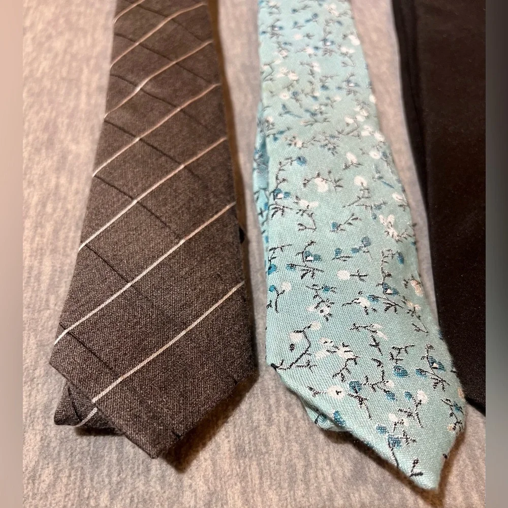 Neckties ties formal men’s business wear set of 4 multicolor‎ various brands